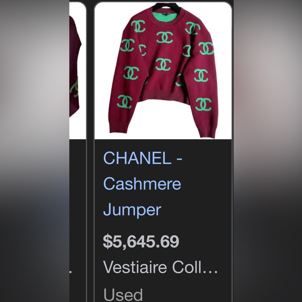 Authentic Chanel Sweater Rare - Picture 15 of 15